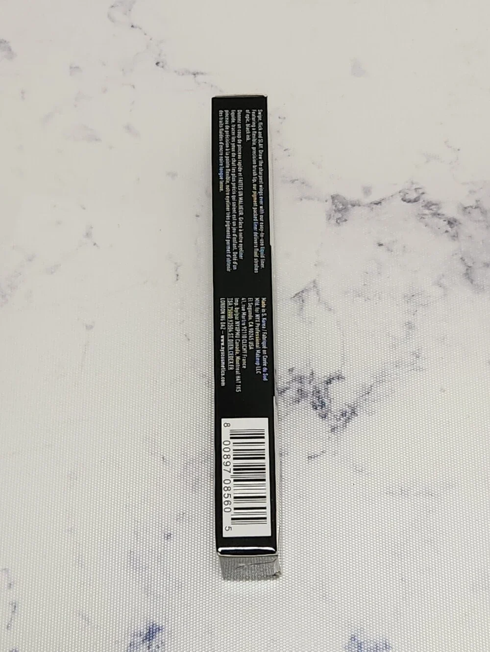 NYX Cosmetics Epic Ink Liner EIL01 Black Sealed